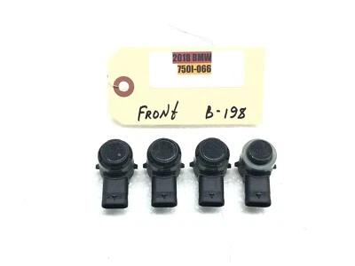 BMW 750i 740i G12 2016-2019 parachoques delantero sensores PDC X4 OEM Foto 1 de 4