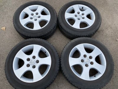 4* ALUFELGEN SOMMERREIFEN NISSAN PRIMERA P12 WP12 205 60 R16 92V - Bild 1 von 4