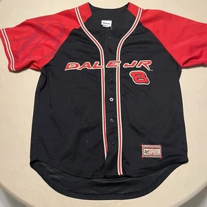Dale Earnhardt JR Chase Authentics Budweiser Baseball Style NASCAR Jersey VT - S - Picture 1 of 6