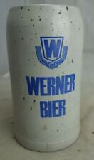 alter Bierkrug Maßkrug Sammlung Nr. 3290/24 Werner Bier