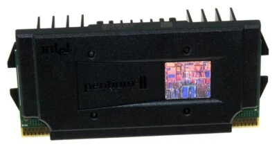 Procesador CPU Intel Pentium II 400MHz SL357 Ranura 1 Radiador 512MB Cache - Imagen 1 de 2