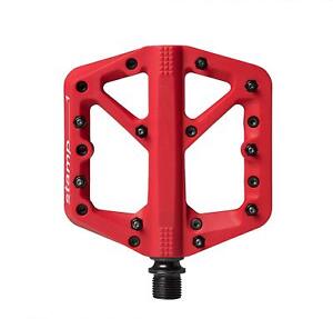 Crank Brothers Stamp 1 Mountain Bike Pedals - RED Small - NEW