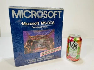Vintage Microsoft MS-DOS 3.2 Operating System for IBM Computers - New Sealed Box - Afbeelding 1 van 21