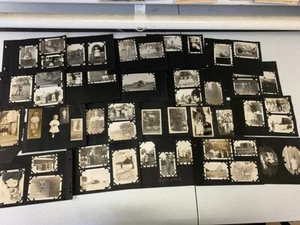 Lote 100+ fotos en blanco y negro de colección de principios del siglo XX familiares amigos moda estilo de vida - Imagen 1 de 10