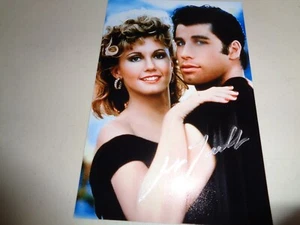 John Travolta signiertes Bild handsigniert mit COA Fett Zellstoff Fiktion Gesicht Off - Bild 1 von 1
