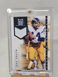 Dan Fouts Game Worn Patch /49 2012 Panini Momentum Materials  - Picture 1 of 2