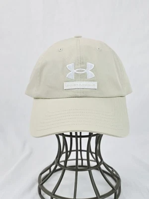 Under Armour UA Men's Beige OSFM Adjustable Cap Hat Strapback New - Image 1 of 4