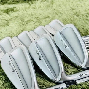 PING iBLADE Iron 7-Piece Set Men's Golf Left White 4-9.W FLEX X - Picture 1 of 9