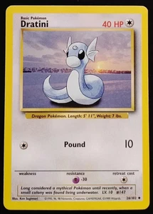Pokémon Base Set - Dratini 26/102 LP-EXC BUY 2 CARDS GET 1 FREE!! - Bild 1 von 1