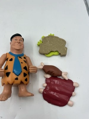 Figura de juguete vintage de la película Big Bite Fred de Picapiedra Mattel 1993 completa suelta Foto 1 de 4