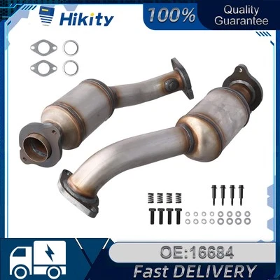 Bank 1 & 2 EPA Catalytic Converter For 2008-2011 Cadillac CTS 3.6L 16684/16685 Foto 1 de 4