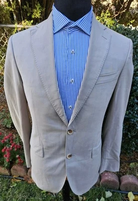 Blazer Abrigo Deportivo Jack Victor ESPRIT Beige 100% Lana Talla: 38R Nuevo sin Etiquetas  Foto 1 de 4
