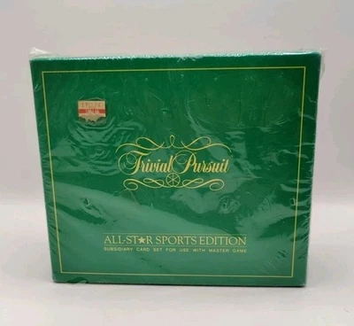 Trivial Pursuit ALL STAR SPORTS Edition Subsidiary Card Set FACTORY SEALED * - Image 1 of 4