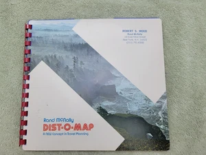 Vintage 70er Jahre Dist-O-Map Rand McNally "New Concept in Travel Planning" - Bild 1 von 10