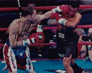 KERMIT CINTRON 8X10 SIGNED PHOTO BOXING PICTURE AUTOGRAPHED IN PERSON - Picture 1 of 1