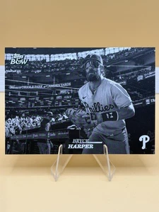 2024 Topps Black & White #70 Bryce Harper - Picture 1 of 2