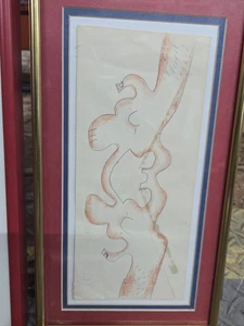 Karl Wirsum (americano, 1939-2021) disegno astratto originale su busta - Foto 1 di 6