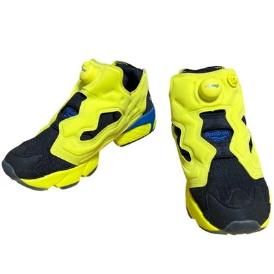 Reebok x Awake NY Insta Pump Fury Women's 23.5cm Yellow/Blue Pre-owned - Photo 1/4