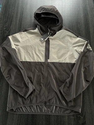 Chaqueta Adidas 5/10 Five Ten Para Hombre Mediana Wind Roy MTB Bicicleta Ciclismo Gris Carbón Foto 1 de 4