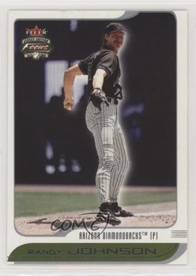 2002 Fleer Focus Jersey Edition Randy Johnson #10 HOF - Image 1 of 2
