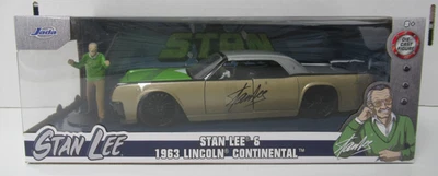 2021 Jada Toys Hollywood Rides Stan Lee & 1963 Lincoln Continental - Image 1 of 4