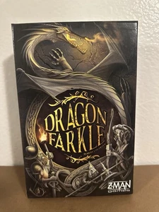 Dragon Farkle 2016 Dice Board Game Z-Man 100% Complete 2016 2-5 Player - Picture 1 of 6