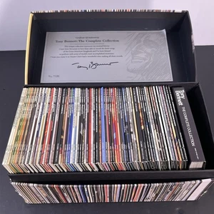 Tony Bennett Complete Collection Box Set #0186 76 Disc Signed COA Box Damage - Picture 1 of 15