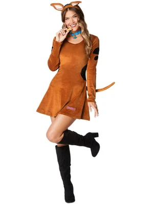 Adult Scooby-Doo Dress Halloween Costume Size S M L XL - Image 1 of 2