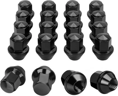 Tuercas negras M14x1,5 20 piezas para Ford Mustang Explorer Maverick 2015-2023 Foto 1 de 4