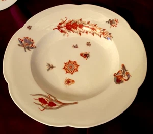 Antique French Hache Jullien Cie Vierzon  large shallow bowl - Picture 1 of 10