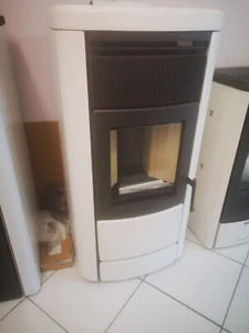 STUFA A PELLET ITALIANA CAMINI LAYMA EVO 14,8 KW CERTIFICATA Canalizzata 3motori - Imagen 1 de 6