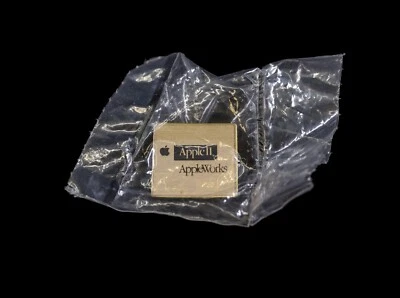 Vintage 1980's Apple Computer -  Apple II AppleWorks  Lapel Pin | NIB - Image 1 of 2