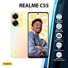 (Unlocked)Realme C55 8GB+256GB Global Ver. Dual SIM Android Mobile Phone - GOLD
