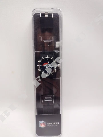 Men's Black Watch - Denver Broncos - Model Three Watch (NFL) Cover