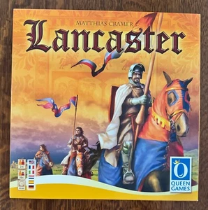 Lancaster Board Game Matthias Cramer Queen Games opened and punched - Picture 1 of 8