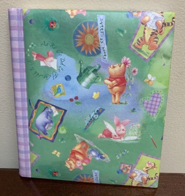 Disney Winnie The Pooh Simply Pooh Piglet Tigger Garden Journal Diary Notebook - Image 1 of 4