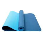 Extra Thick Yoga Mat 24"x72"x0.24" Thickness 6mm -Eco Friendly Material US