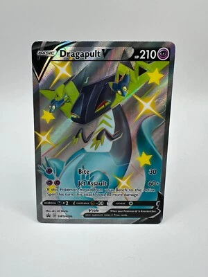 Dragapult V SWSH096 Pokemon Sword & Shield Full art Black Star Promo Card - NM - Image 1 of 4