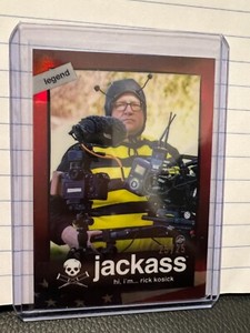 RICK KOSICK 2022 Zerocool Jackass Red Refractor #’D 25/25