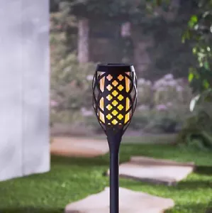 Antorcha solar FireGlow - 45 pulgadas de altura ajustable - nueva tecnología - Imagen 1 de 2