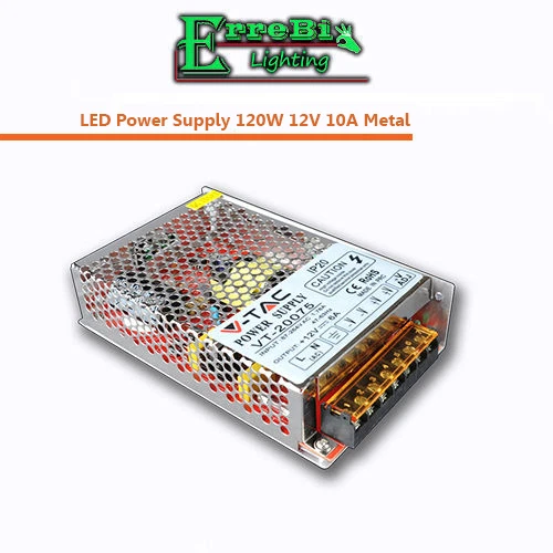 FUENTE DE ALIMENTACION TRANSFORMADOR 120W 110-220V AC2.50A DC 12V 10A TERMINAL - Imagen 1 de 1