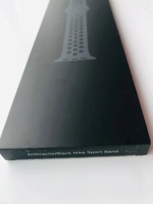 NEW in box Original Apple watch Nike Sport Band 44mm 45MM 46MM Anthracite/Black - Image 1 of 4