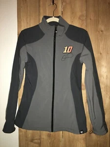 Nascar Danica Patrick Womens Gray Long Sleeve Jacket # 10 XS - Picture 1 of 2