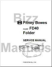 Pitney Bowes Repair Service Parts Manuals FD40 Folder
