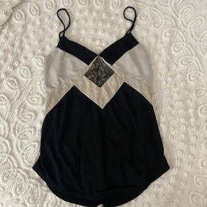 Vintage Express  Camisole Tank Strappy Lace Small 90’s Y2K  - Picture 1 of 8