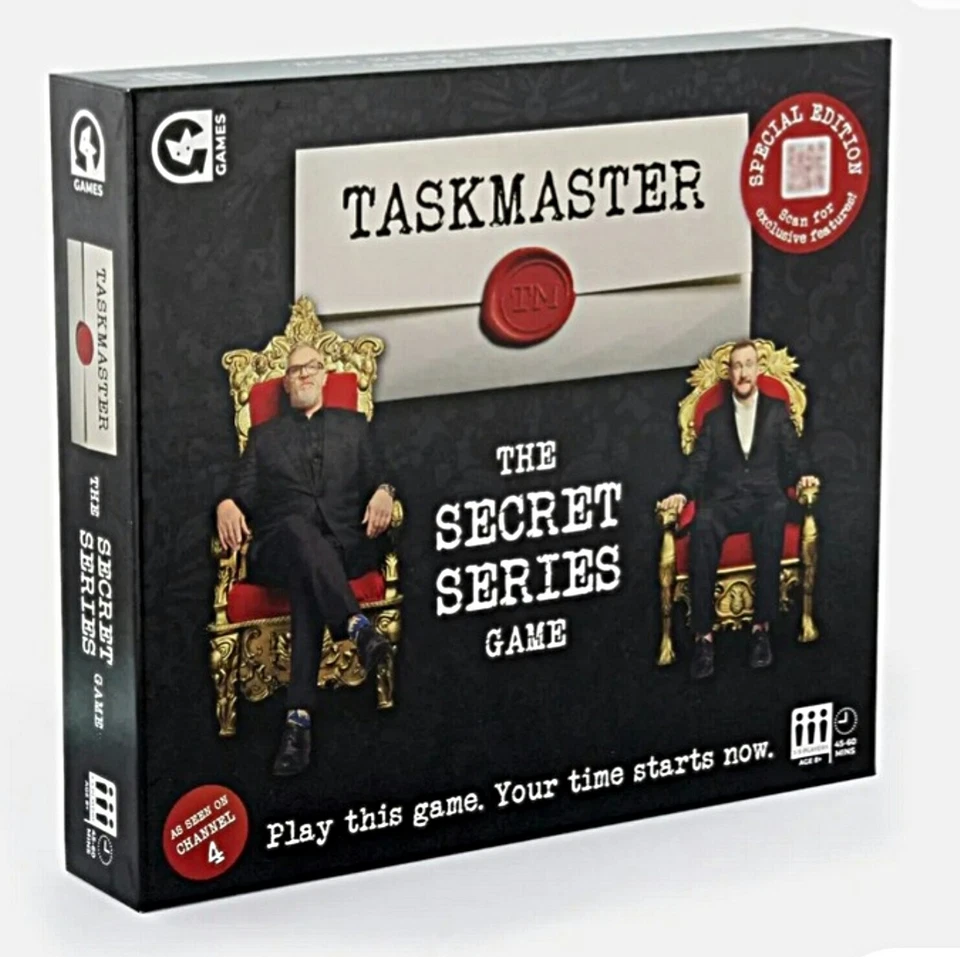 Official Taskmaster Secret Series Special Edition Fun 2022 Game New Game Tasks - Image 1 of 2