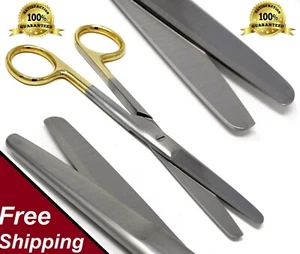 T/C OPERATING SCISSORS BLUNT BLUNT 6.5" STRAIGHT TIP W/ TUNGSTEN CARBIDE INSERTS - Picture 1 of 3