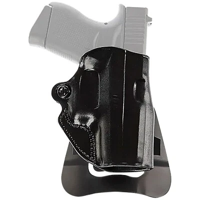 Galco Speed Master 2.0 Paddle/Belt for GLOCK 43/43X, RH Black #SM2-800B - Image 1 of 4