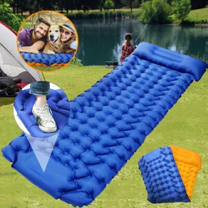 Isomatte Selbstaufblasend 196 x 72 x 8cm Campingmatte Luftmatratze Schlafmatte - Bild 1 von 12
