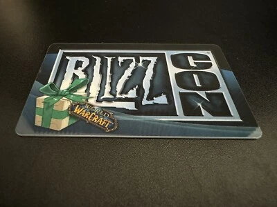 BLIZZCON 2008 World Of Warcraft EISBÄR BEUTEKARTE Big Blizzard Bear MOUNT - Bild 1 von 2